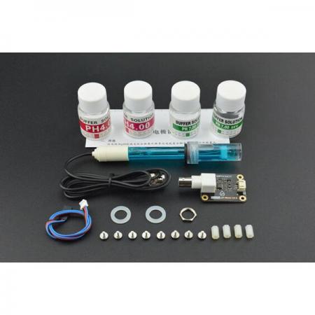 디바이스마트,MCU보드/전자키트 > 센서모듈 > 수위/빗물/PH/바람 > 빗물/PH/탁도/수위센서,DFROBOT,Gravity: Analog pH Sensor/Meter Kit V2 [SEN0161-V2],3.3~5.5V의 넓은 전압 입력 / 중력 커넥터 및 BNC 커넥터, 플러그 앤 플레이, 납땜 불필요 / 산업용 프로브 - 7*24 측정 지원 / 공급 전압: 3.3~5.5V/  프로브 커넥터: BNC / 신호 커넥터: PH2.0-3P