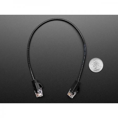 디바이스마트,케이블/전선 > PC/네트워크/통신 케이블 > 랜(LAN) 케이블 > CAT.6 랜케이블,Adafruit,Skinny Ethernet LAN UTP CAT6 Cable - 3mm diameter - 30cm long [ada-5443],매우 얇은 이더넷/CAT-6 케이블 / 두께 : 3mm / 길이 : 30cm