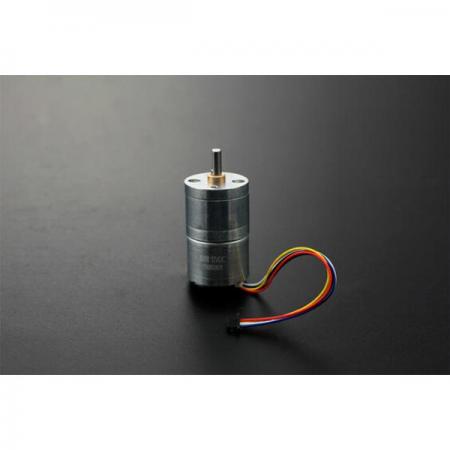 디바이스마트,기계/제어/로봇/모터 > 모터류 > DC모터 > 소형DC모터,DFROBOT,Brushless DC Motor with Encoder 12V 159RPM [FIT0441],작동 전압: 12V / 실속 전류: 0.7A / 모터 정격 속도: 7100-7300rpm / 차단 토크: 2.4kg*cm/  속도: 약 159rpm/분/  감소 비율: 45:1