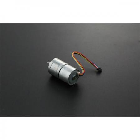 디바이스마트,기계/제어/로봇/모터 > 모터류 > DC모터 > 소형DC모터,DFROBOT,Brushless DC Motor with Encoder 12V 159RPM [FIT0441],작동 전압: 12V / 실속 전류: 0.7A / 모터 정격 속도: 7100-7300rpm / 차단 토크: 2.4kg*cm/  속도: 약 159rpm/분/  감소 비율: 45:1