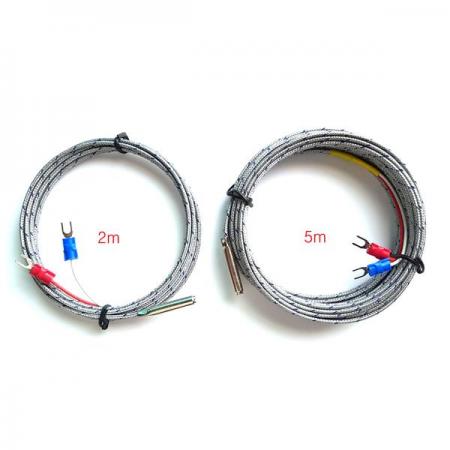 디바이스마트,센서 > 온도/습도/수위센서 > 온습도센서 부품,씨링크테크,RT-01K-Probe,열전대 : K type / 온도 측정범위 : 0~400℃ degree / 커넥터 : 스페이드 타입 ( Approx. 3.5 mm)