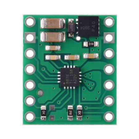 디바이스마트,기계/제어/로봇/모터 > 모터드라이버 > DC모터 드라이버 > 300W 이하 DC모터 드라이버,Pololu,DRV8876 (QFN) Single Brushed DC Motor Driver Carrier #4037,소형 / 4.5V ~ 37의 넓은 작동 전압 / 단일 양방향 브러시 DC 모터에 연속 1.1A(3.5A 피크)를 제공 / 크기 : 0.6" × 0.7"