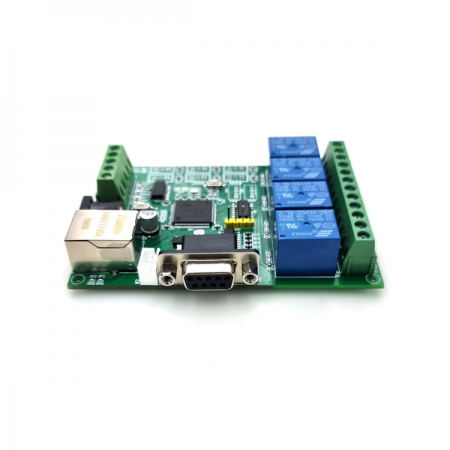 디바이스마트,MCU보드/전자키트 > 전원/신호/저장/응용 > 릴레이,한진데이타,TCP/UDP 네트웍(LAN) 제어 릴레이4/입력4 IO모듈(P0165),제품크기 : 69 x 49mm / 릴레이 채널 : 4채널 / 동작전원 : DC 5V