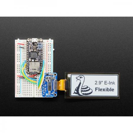디바이스마트,MCU보드/전자키트 > 디스플레이 > LCD/OLED,Adafruit,2.9' Flexible 296x128 Monochrome eInk / ePaper Display - UC8151D Chipset [ada-4262],2.9인치 흑백 디스플레이 / UC8151D 칩셋 / eInk/ePaper / 크기 :80x37x0.25mm