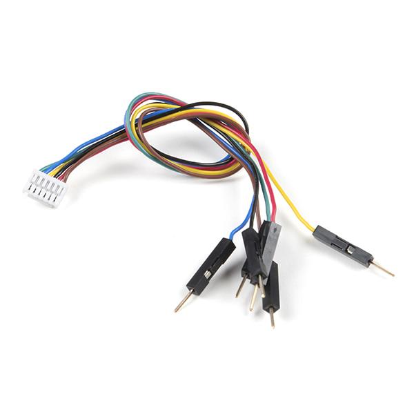 Breadboard to JST-GHR-06V Cable - 6-Pin x 1.25mm Pitch [CAB-18079]