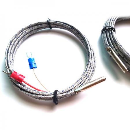 디바이스마트,센서 > 온도/습도/수위센서 > 온습도센서 부품,씨링크테크,RT-01K-Probe,열전대 : K type / 온도 측정범위 : 0~400℃ degree / 커넥터 : 스페이드 타입 ( Approx. 3.5 mm)