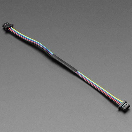 디바이스마트,케이블/전선 > 점퍼/하네스/악어/바나나 > 점퍼 와이어/케이블,Adafruit,STEMMA QT / Qwiic JST SH 4-pin Cable - 100mm Long [ada-4210],STEMMA QT / JST SH 4핀 케이블 / 길이 : 100mm