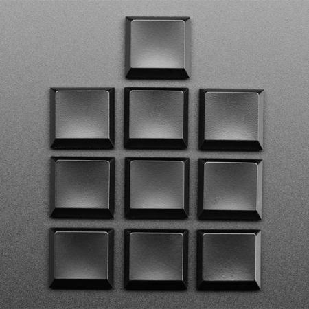 디바이스마트,컴퓨터/모바일/가전 > 키보드/마우스 > 키보드 > 키보드 주변기기,Adafruit,Black Kailh CHOC Slim Key Caps x 10 pack [ada-5111],Adafruit 블랙 CHOC 슬림 키캡 x 10팩 / 기계식 키보드 / 기계식 키 캡 / MX와 호환 X