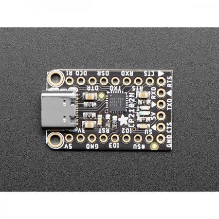 디바이스마트,MCU보드/전자키트 > 통신/네트워크 > USB관련,Adafruit,Adafruit CP2102N Friend - USB to Serial Converter [ada-5335],usb 직렬 변환기 / CP2104N / 최대 3Mbps / USB C / RX/TX LED / 크기 : 30 x 18 x 5 mm