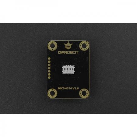 디바이스마트,MCU보드/전자키트 > 센서모듈 > 먼지/가스/연기/불꽃 > 가스/공기질/연기센서,DFROBOT,Gravity: MEMS Gas Sensor (CO, Alcohol, NO2 & NH3) - I2C - MiCS-4514 [SEN0377],작동 전압: 3.3~5.5V DC / 전력 손실: 0.45W(5V) / 출력 신호: I2C(0~3V) / 작동 온도: -30~85℃ / 회로 기판 크기: 27mm* 37mm / 장착 구멍 크기: 내경 3.1mm/외경 6mm
