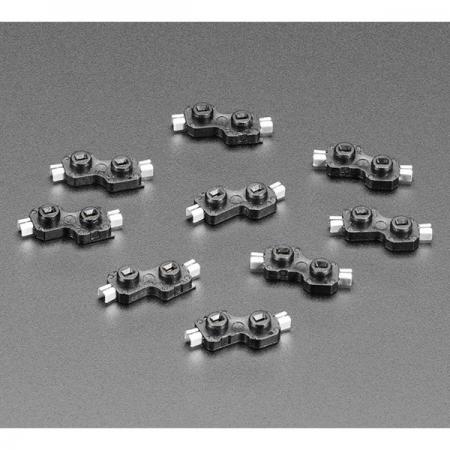 디바이스마트,컴퓨터/모바일/가전 > 키보드/마우스 > 키보드 > 키보드 주변기기,Adafruit,Switch Sockets for Kailh CHOC Compatible Keys - 10 Pack [ada-5118],CHOC 호환 스위치 소켓 x 10팩 / 크기 : 13x5.6x3 mm