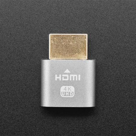 디바이스마트,케이블/전선 > 영상/음향 케이블 > 영상관련 악세사리,Adafruit,HDMI Dummy Plug [ada-4247],Adafruit HDMI 더미 플러그 / I2C EDID EEPROM / 4K 해상도