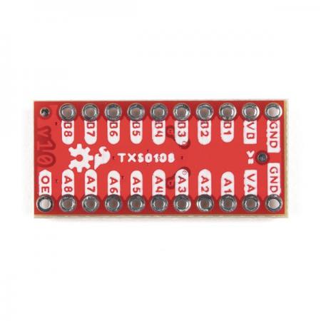 디바이스마트,MCU보드/전자키트 > 전원/신호/저장/응용 > 레벨컨버터/전압관리,SparkFun,SparkFun Level Shifter - 8 Channel (TXS0108E) [BOB-19626],TXS0108E / 최대 110Mbps(push/pull) 또는 1.2Mbps(open drain) 속도로 데이터 전송 / 공급 전압 범위 : 포트A : 1.4V~3.6V, 포트B : 1.65V~5.5V
