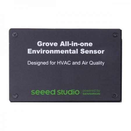 디바이스마트,MCU보드/전자키트 > 센서모듈 > 먼지/가스/연기/불꽃 > 가스/공기질/연기센서,Seeedstudio,Grove – SEN55 올인원 환경 센서 (NOx·VOC·온습도·PM1.0/2.5/4/10 지원 [101021014],NOx, PM, VOC, RH, Temp 5개 주변 데이터 신호 연속 감지 지원 / IIC 기능을 통해 4가지 유형의 PM 및 4가지 기본 주변 신호 전달 / 최대 10년 동안 우수한 성능 유지