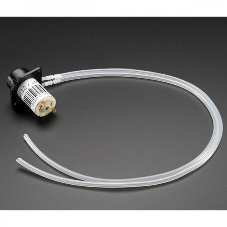 디바이스마트,기계/제어/로봇/모터 > 모터류 > 펌프모터 > 유체 펌프모터,Adafruit,Peristaltic Liquid Pump with Silicone Tubing - 12V DC Power [ada-1150],연동식 펌프 / 실리콘 튜브 / 클로버 패턴 /  작동 온도: 0℃ - 40℃ / 전압: 12VDC / 전류: 200-300mA / 유속: 최대 100mL/분