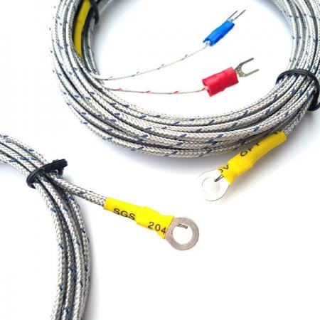 디바이스마트,센서 > 온도/습도/수위센서 > 온습도센서 부품,씨링크테크,RT-01K-Hole,열전대 : K type / 온도 측정범위 : 0~400℃ degree / 프로브 : 홀 와셔 개스킷 type / Gasket Type 온도센서