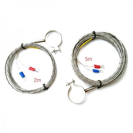 디바이스마트,센서 > 온도/습도/수위센서 > 온습도센서 부품,씨링크테크,RT-01K-C30mm,열전대 : K type / 온도 측정범위 : 0~400℃ degree / 프로브 : 원형 클램프 Type : 지름 30mm / Thermocouple 원형 클램프 type