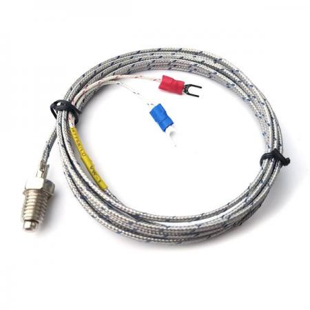 디바이스마트,센서 > 온도/습도/수위센서 > 온습도센서 부품,씨링크테크,RT-02K-M8,열전대 : K type / 온도 측정범위 : 0~400℃ degree / 나사 직경 : M8 X 1.25mm / Screw 온도센서