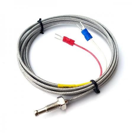 디바이스마트,센서 > 온도/습도/수위센서 > 온습도센서 부품,씨링크테크,RT-02J,열전대 : J type / 온도 측정범위 : 0~400℃ degree / 나사 직경 : M6 / Screw 온도센서