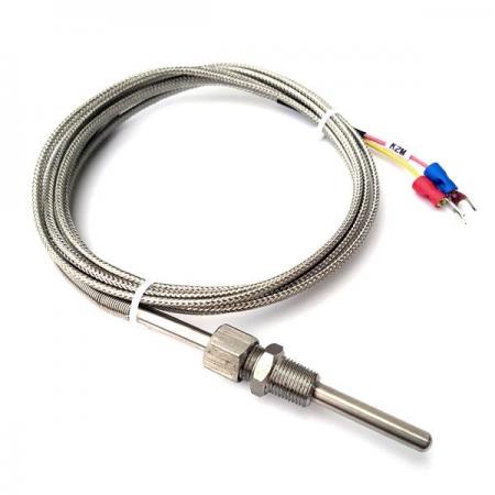 디바이스마트,센서 > 온도/습도/수위센서 > 온습도센서 부품,씨링크테크,RT-04K-NPT,열전대 : K type / 온도 측정범위 : 0~1250℃ degree / 프로브 길이(NPT 포함) : 80mm, 직경 : 5mm