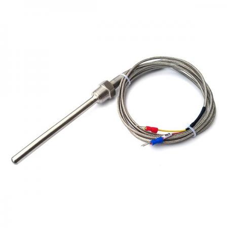 디바이스마트,센서 > 온도/습도/수위센서 > 온습도센서 부품,씨링크테크,RT-05K-PT38,열전대 : K type / 온도 측정범위 : 0~1250℃ degree / 프로브 길이(전면) : 100mm, 직경 : 8mm