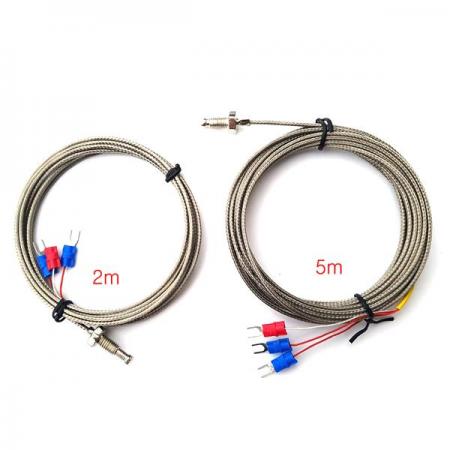 디바이스마트,센서 > 온도/습도/수위센서 > 온습도센서 부품,씨링크테크,PT-02-M6,온도 측정범위 : -50~400℃ degree / 프로브 길이(전면) : 100mm, 나사 : M6*1 / RTD PT100