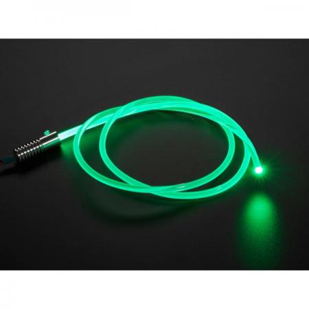 디바이스마트,LED/LCD > LED 인테리어조명 > 장식용 LED,Adafruit,Fiber Optic Light Source - 1 Watt - Green [ada-4166],고출력 LED 클러스터 / 녹색 광섬유 광원 / 9~12V 및 100mA 전류로 전원을 공급해야 하며 금속 본체는 방열판 역할을 합니다