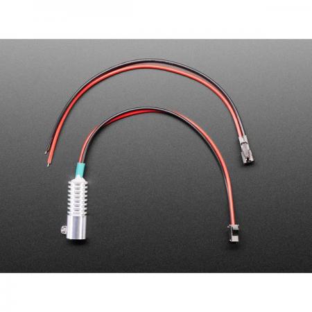 디바이스마트,LED/LCD > LED 인테리어조명 > 장식용 LED,Adafruit,Fiber Optic Light Source - 1 Watt - Green [ada-4166],고출력 LED 클러스터 / 녹색 광섬유 광원 / 9~12V 및 100mA 전류로 전원을 공급해야 하며 금속 본체는 방열판 역할을 합니다