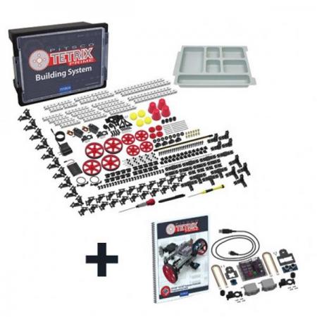 디바이스마트,오픈소스/코딩교육 > 코딩교육 키트/로봇 > 기타,핸즈온테크놀러지,테트릭스 프라임 프로그래머블 로보틱스 세트,테트릭스 프리즘 로보틱스 컨트롤러로 쉽게 배우는 PITSCO 교육 키트