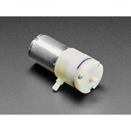 디바이스마트,기계/제어/로봇/모터 > 모터류 > 펌프모터 > 에어 펌프모터,Adafruit,Air Pump and Vacuum DC Motor - 4.5 V and 2.5 LPM - ZR370-02PM [ada-4699],공기 펌프 및 진공 DC 모터 / 펌프는 기본적으로 4.5V로 전원이 공급되고 약 500mA를 소비하는 DC 모터입니다. / 유속은 2.5LPM (분당 리터)이고 '실속' 최대 압력은 -55kpa입니다.