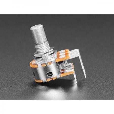 디바이스마트,RLC/수동소자 > (R) 저항 > 가변저항(포텐셔미터) > 로타리 포텐셔미터,Adafruit,Alpha Dual-Gang 16mm Right-angle PC Mount - 250K Audio - RV16A01F-41-15R1-A250K-30H4 [ada-5268],Alpha Dual-Gang 250K 오디오 가변저항 / 스테레오 제어를 위한  투인원 가변저항 스택 / 오디오/로그 테이퍼 250K 옴 전위차계로 양쪽에 하나의 공유 노브