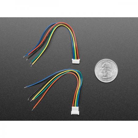 디바이스마트,케이블/전선 > 점퍼/하네스/악어/바나나 > 하네스 와이어/케이블,Adafruit,1.25mm Pitch 5-pin Cable Matching Pair 10 cm long - Molex PicoBlade Compatible [ada-4975],1.25mm 5핀 케이블 / 길이 : 10cm / Molex PicoBlade와 호환