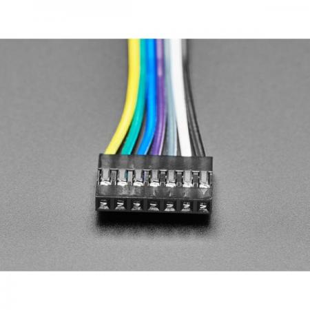 디바이스마트,케이블/전선 > 점퍼/하네스/악어/바나나 > 점퍼 와이어/케이블,Adafruit,2.54mm Pitch 7-pin Jumper Cable - 20cm long [ada-4938],2.54mm 7핀 점퍼 케이블 / 길이 : 20cm