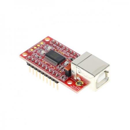 디바이스마트,MCU보드/전자키트 > 개발용 장비 > USB/RS232/RS485 컨버터,AVRMALL,[NER-1143] DIP232RL V1.0 RevD (18Pin Type) / FT232RL 모듈,USB 직렬통신 신호를 RS-232C 직렬통신 신호로 변환하는 FT232RL Chip 장착 / 데이터 송수신 상태체크 LED