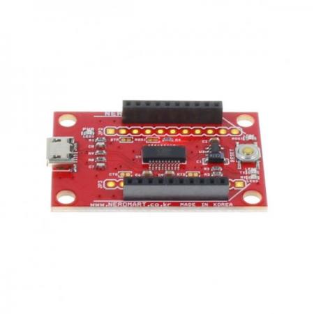 디바이스마트,MCU보드/전자키트 > 통신/네트워크 > 지그비,AVRMALL,[NER-10756] Nero XBee Explorer,Digi XBee 라인을위한 사용이 간편한 USB- 직렬베이스 유닛