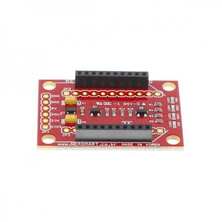 디바이스마트,MCU보드/전자키트 > 통신/네트워크 > 지그비,AVRMALL,[NER-10757] Nero XBee Regulated,5V 직렬 신호를 3.3V로 변환 / Arduino Pro보드와 직접 결합하도록 편리하게 설계