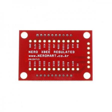 디바이스마트,MCU보드/전자키트 > 통신/네트워크 > 지그비,AVRMALL,[NER-10757] Nero XBee Regulated,5V 직렬 신호를 3.3V로 변환 / Arduino Pro보드와 직접 결합하도록 편리하게 설계