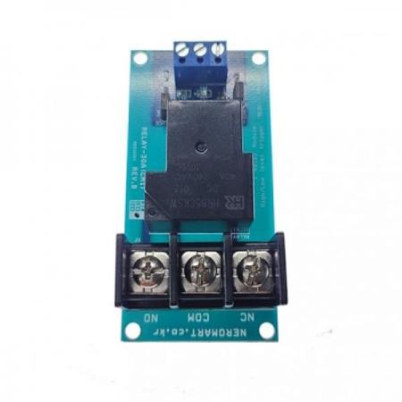 디바이스마트,MCU보드/전자키트 > 전원/신호/저장/응용 > 릴레이,AVRMALL,[NER-20014] RELAY-30A(CH1)-12V (1CH Relay Module) 버전B,동작전압 : 12V / 채널 : 1ch / 모듈 크기 : 42mm x 85mm x 24.7mm / 절연회로 적용