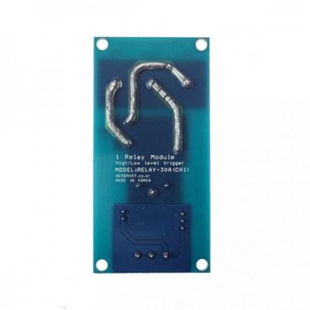 디바이스마트,MCU보드/전자키트 > 전원/신호/저장/응용 > 릴레이,AVRMALL,[NER-20014] RELAY-30A(CH1)-12V (1CH Relay Module) 버전B,동작전압 : 12V / 채널 : 1ch / 모듈 크기 : 42mm x 85mm x 24.7mm / 절연회로 적용