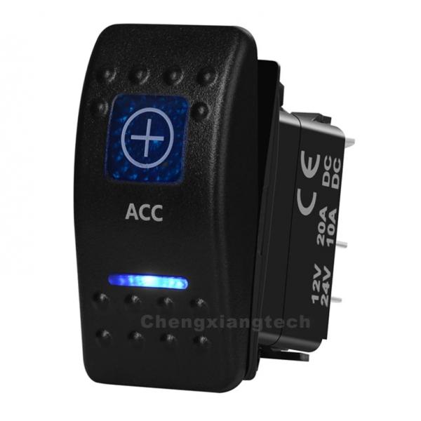 12v/24v ARB스타일 방수 푸쉬 스위치 파란색 (ACC) [TYE-LS002]