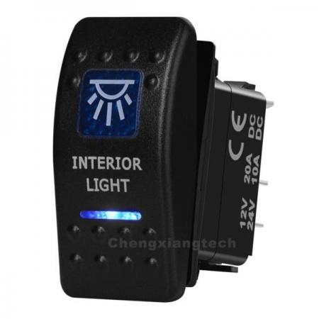 디바이스마트,EV 전기차/캠핑카/그린에너지 > 스위치/커넥터/릴레이 > 스위치/셀렉터,SMG,12v/24v ARB스타일 방수 푸쉬 스위치 파란색 (INTERIOR LIGHT) [TYE-LS022],24V, 10A / 12V, 20A / SPST / 방수 IP 6 / 블루 / INTERIOR LIGHT