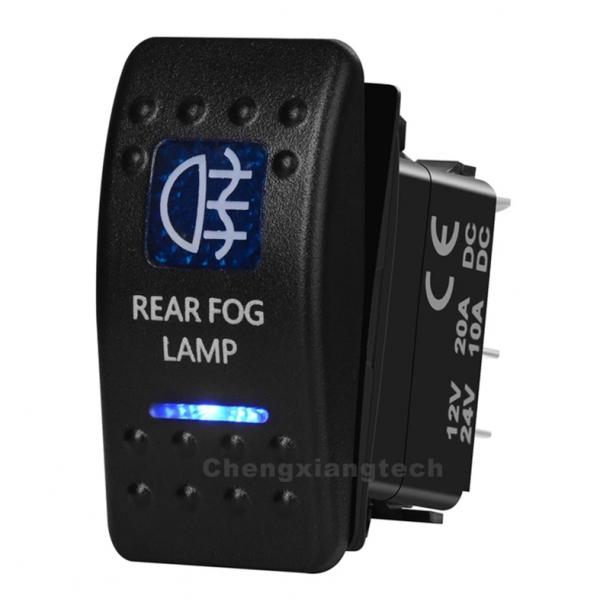 12v/24v ARB스타일 방수 푸쉬 스위치 파란색 (REAR FOG LAMP) [TYE-LS030]