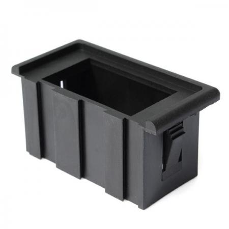 디바이스마트,EV 전기차/캠핑카/그린에너지 > 스위치/커넥터/릴레이 > 스위치홀더/패널,SMG,12v/24v ARB 스타일 푸시 스위치 엔드홀더 (End holder) [TYE-LSH02],ARB Carling 스타일 스위치 엔드 홀더 / 로커스위치용