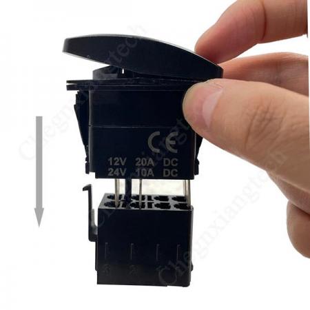 디바이스마트,EV 전기차/캠핑카/그린에너지 > 스위치/커넥터/릴레이 > 스위치/셀렉터,SMG,12v/24v ARB 스타일 푸시 스위치 터미널 플러그 세트 (Terminal plug set) [TYE-TP001],ARB Carling 스타일 스위치 터미널 플러그 세트