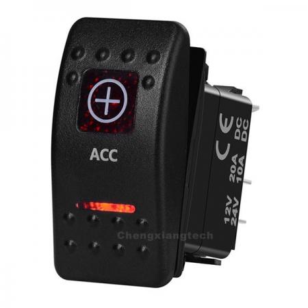 디바이스마트,EV 전기차/캠핑카/그린에너지 > 스위치/커넥터/릴레이 > 스위치/셀렉터,SMG,12v/24v ARB스타일 방수 푸쉬 스위치 빨간색 (ANCHOR) [TYE-LS056],24V, 10A / 12V, 20A / SPST / 방수 IP 6 / 레드 / ANCHOR