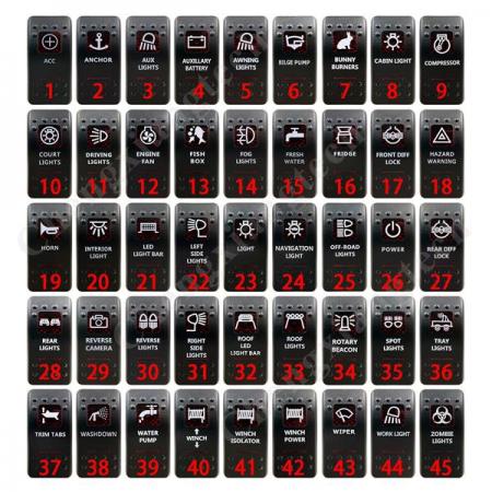 디바이스마트,EV 전기차/캠핑카/그린에너지 > 스위치/커넥터/릴레이 > 스위치/셀렉터,SMG,12v/24v ARB스타일 방수 푸쉬 스위치 빨간색 (INTERIOR LIGHT) [TYE-LS073],24V, 10A / 12V, 20A / SPST / 방수 IP 6 / 레드 / INTERIOR LIGHT