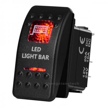 디바이스마트,EV 전기차/캠핑카/그린에너지 > 스위치/커넥터/릴레이 > 스위치/셀렉터,SMG,12v/24v ARB스타일 방수 푸쉬 스위치 빨간색 (LED LIGHT BAR) [TYE-LS074],24V, 10A / 12V, 20A / SPST / 방수 IP 6 / 레드 / LED LIGHT BAR