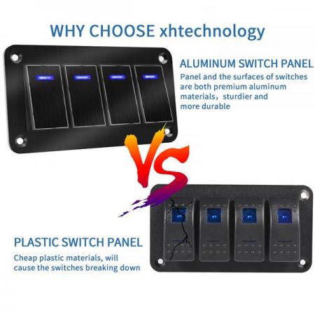 디바이스마트,EV 전기차/캠핑카/그린에너지 > 스위치/커넥터/릴레이 > 스위치/셀렉터,SMG,IP65 12/24 v 로커 스위치 패널 (블랙 3구) [TYE-SP027],12/24V / IP65 / 로커스위치 3구 / 블랙