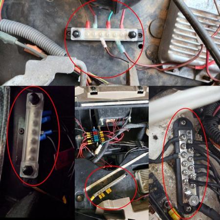 디바이스마트,EV 전기차/캠핑카/그린에너지 > 전선/전기용품 > 단자/단자대/부스바,SMG,자동차 터미널 블록 12v 전원 분배 블록 (검정 12단자) [TYE-TB004],12 터미널 / 48V / 150A / 182*42*20mm / 120g / 블랙