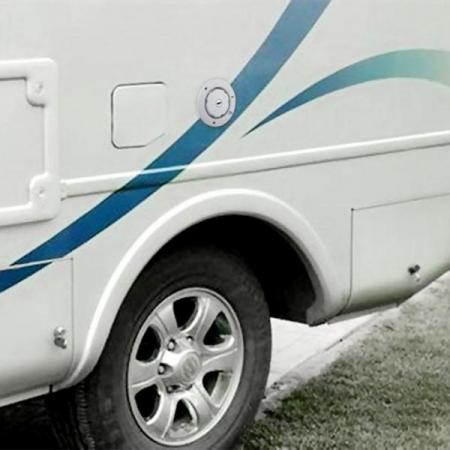 디바이스마트,EV 전기차/캠핑카/그린에너지 > 캠핑/보트 악세사리 > 벤트/해치/입수구,SMG,물 탱크용 잠금 커버 액세서리 (화이트) [TYE-CA006],카라반, 캠핑카, 트레일러 입수구 잠금장치 커버 / 화이트